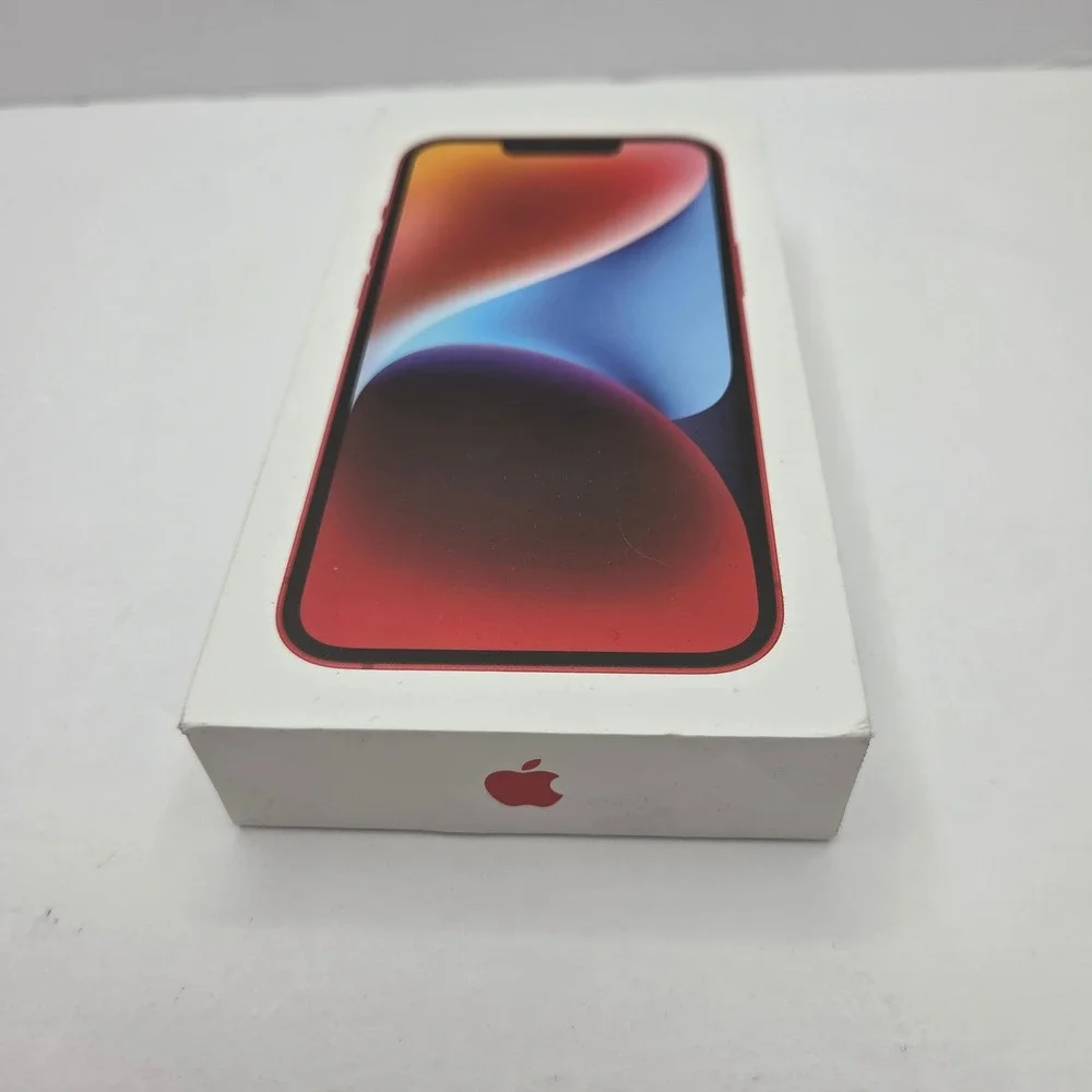 Apple iPhone 14 Box Only (PRODUCT)RED 128GB with USB-C Lightning Cable OEM